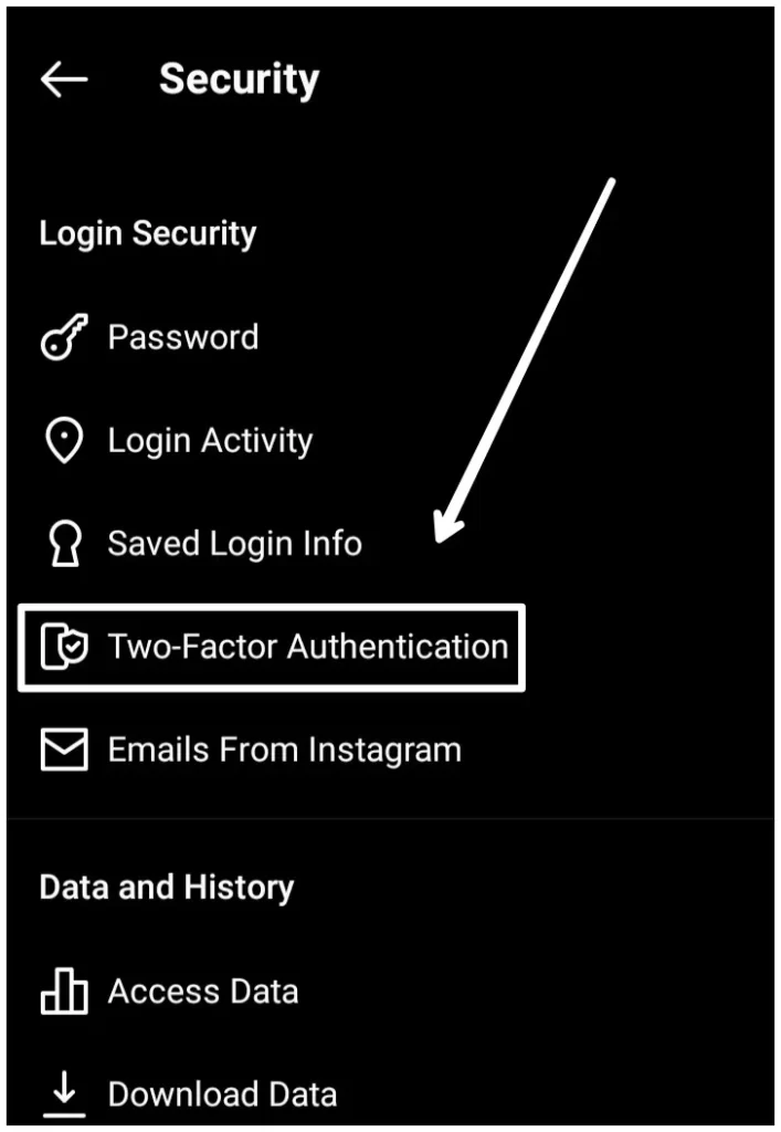 Two Factor Authentication insta 7
