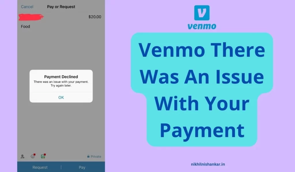 Venmo There Was An Issue With Your Payment